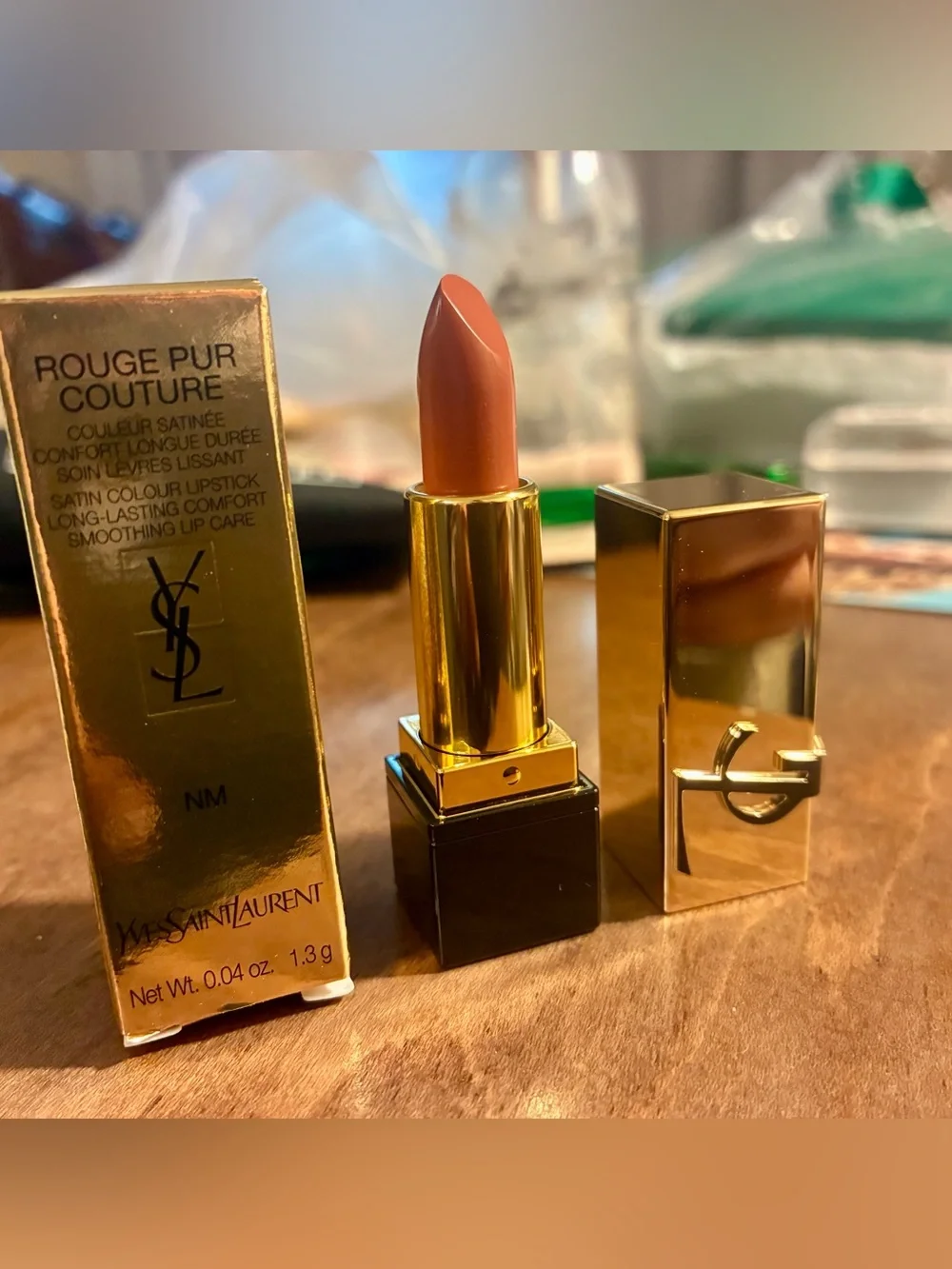 Yves Saint Laurent Rouge Pur Couture Lipstick — Nu Muse (neutral mauve)